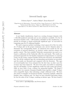 Asteroid Family Ages