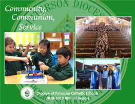 Community, Communion, Service