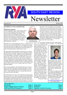 RYA News Autumn06 A3