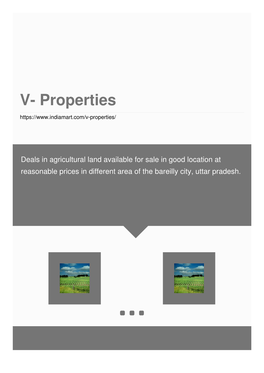 V- Properties