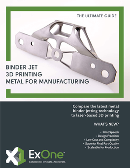 Overview: Metal 3D Printing for Production 6