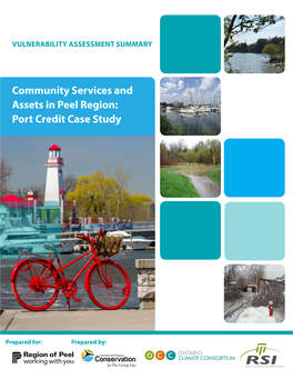 Port Credit Case Study of Community Services and Assets in the Region of Peel