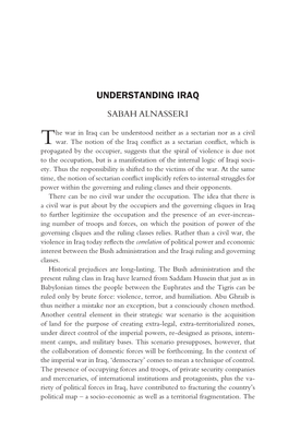 Understanding Iraq