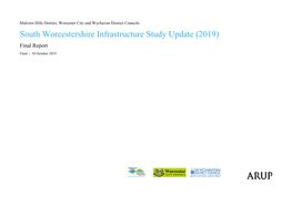 Pdf Infrastructure Study and Delivery Plan