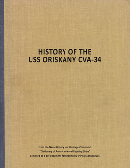 USS Oriskany Historyb.Pdf