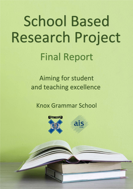 School Based Research Project Final Report Knox Grammar.Pdf