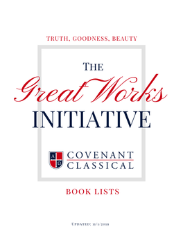 Great Works Book List