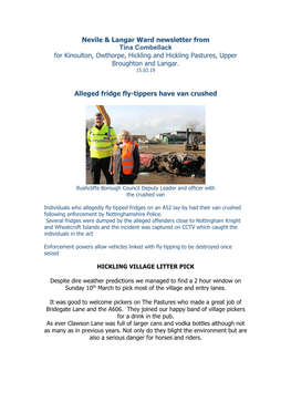 News March 2019 Hickling