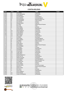 Lista De Partida Prologo