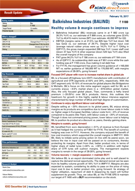 Balkrishna Industries