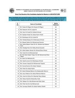 Mehran University of Engineering & Technology