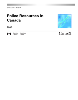 Police Resources in Canada