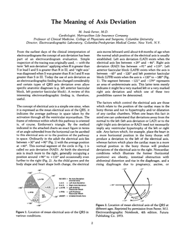 The Meaning of Axis Deviation