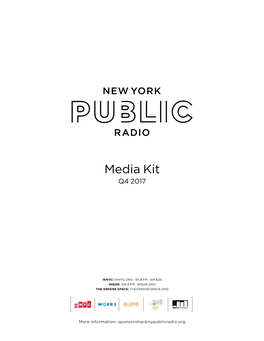 Media Kit Q4 2017