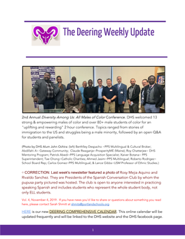 The Deering Weekly Update