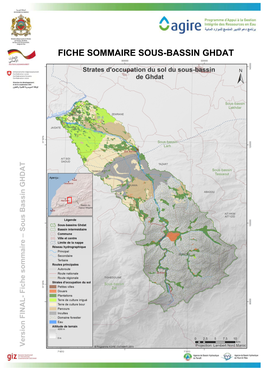 Fiche Sommaire Sous-Bassin GHDAT