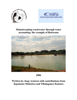 Botswana-Wastewater
