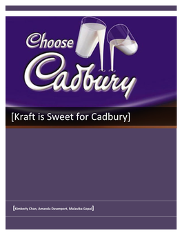 [Kraft Is Sweet for Cadbury]