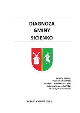 Diagnoza Gminy Sicienko