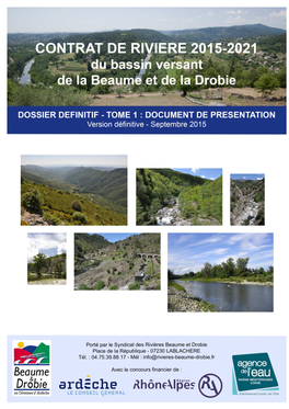 Cdrbd-Rapport Presentation Vsept15