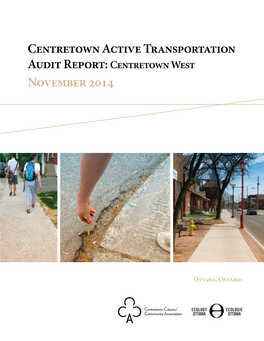 Centretown West Audit 2014