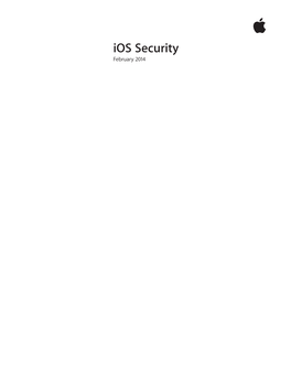 Ios Security February 2014 White Paper 2 Ios Security