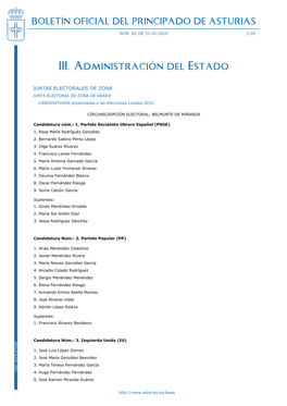 Boletín Oficial Del Principado De Asturias