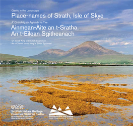 A' Ghàidhlig Air Aghaidh Na Tìre – Ainmean-Àite an T-Sratha, an T