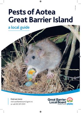 Pests of Aotea Great Barrier Island