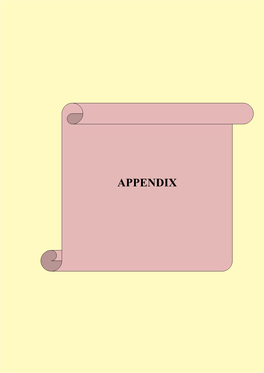 APPENDIX  Appendices