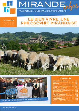 MIRANDE MAGAZINE MUNICIPAL D’Informationinfos