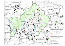 Vogelsbergkreis Fulda Bamberg Gießen Würzburg Haßberge Main-Spessart Coburg Wetteraukreis Bad Kissingen Main-Kinzig-Kreis