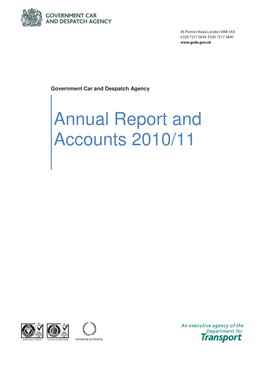 Government Car and Despatch Agency Annual Report And