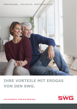 Ihre Vorteile Mit Erdgas Von Den Swg