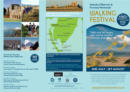 Island of Barrow Walking Festival Leaflets