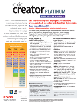 Roxio-Creator-Platinum.Pdf