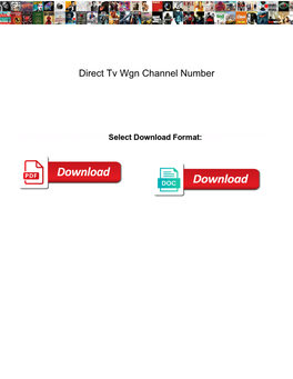 Direct Tv Wgn Channel Number