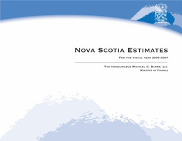 Budget 2006 Estimates