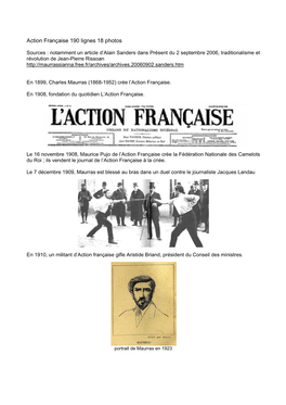 Action Française 1899