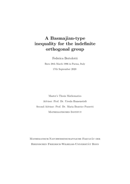 A Basmajian-Type Inequality for the Indefinite Orthogonal Group