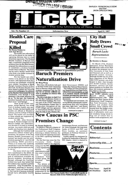 The Ticker, April 9, 1997