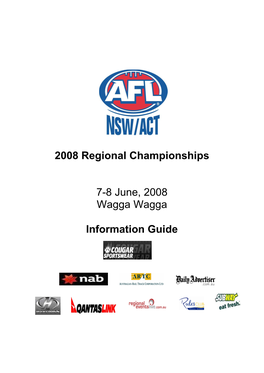 2008 Regional Championships