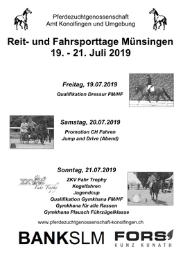 Reit- Und Fahrsporttage Münsingen 19