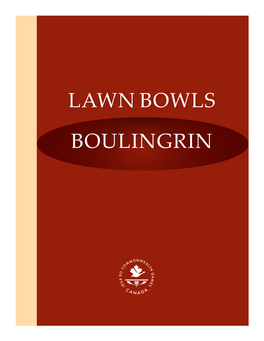 LAWN BOWLS BOULINGRIN Ulawnu Archery Bowls Boulingrintir À L’Arc T