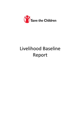 SCI Pak Livelihood Baseline Report