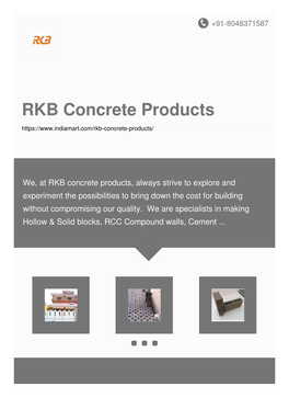 RKB Concrete Products