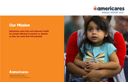 2018 Americares Annual Report