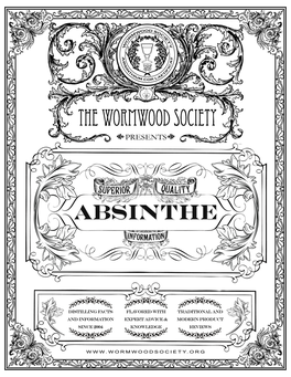 Wormwood Society Absinthe 101 Flyer