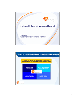 National Influenza Vaccine Summit