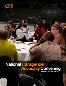 National Transgender Advocacyconvening